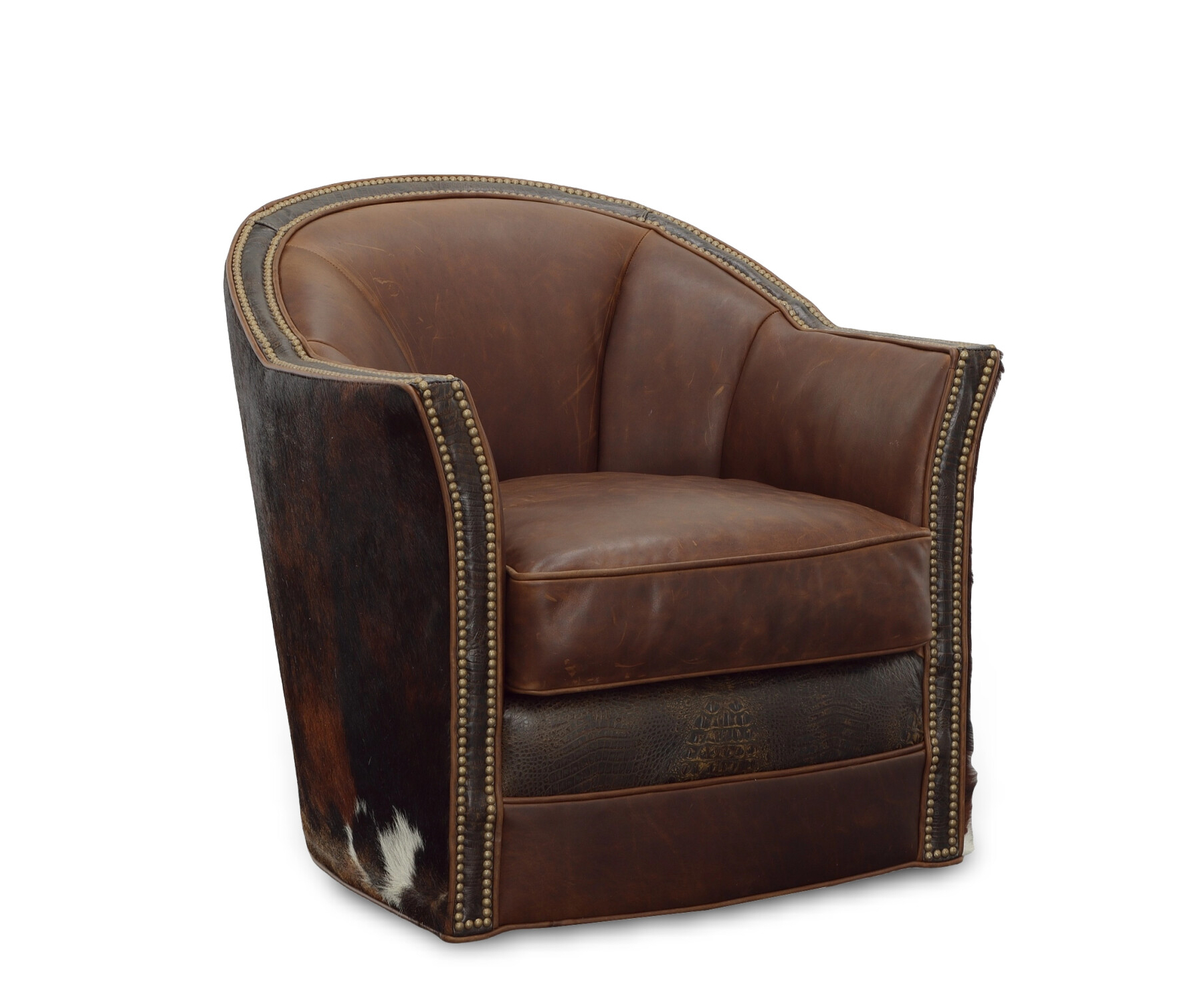 Arlington Swivel Chair by CC Leather